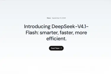 DeepSeek представила V4.1-Flash — дешевле и мощнее V4 Pro