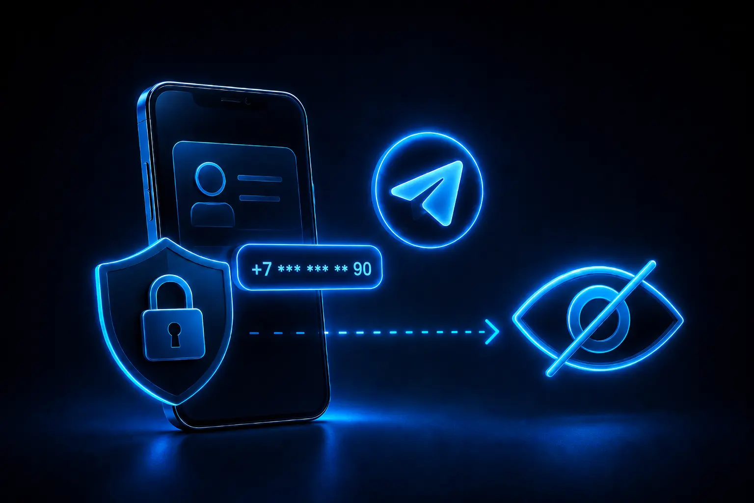 Как скрыть номер телефона в Telegram