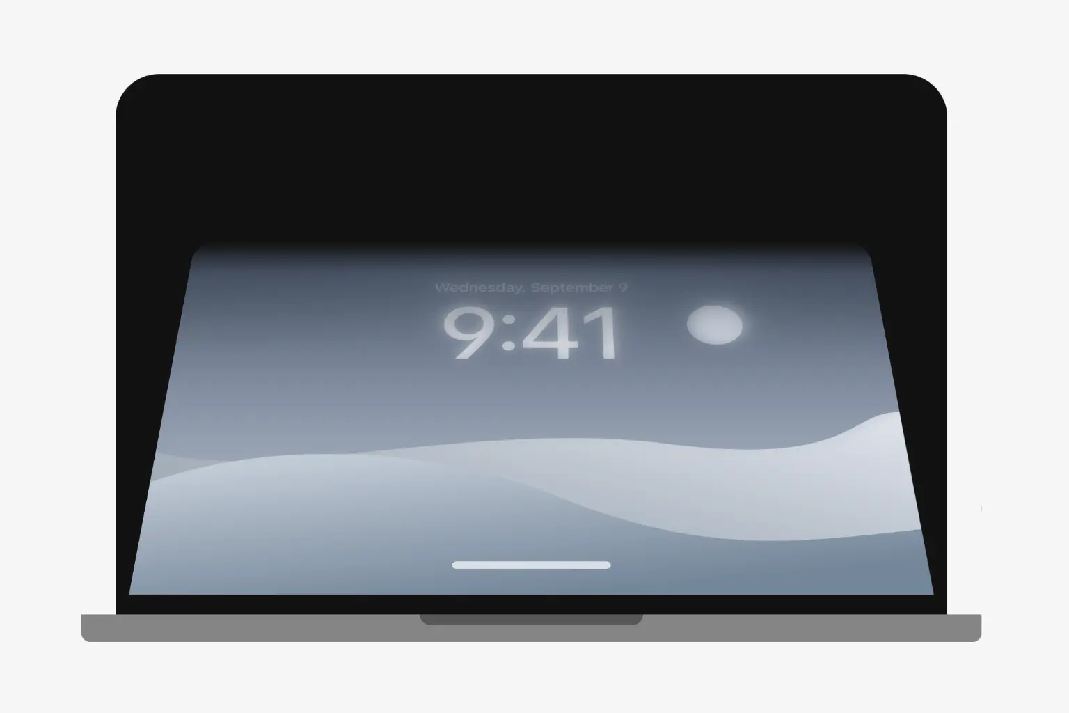 Анимацию раскрытия iPhone Duo перенесли на MacBook
