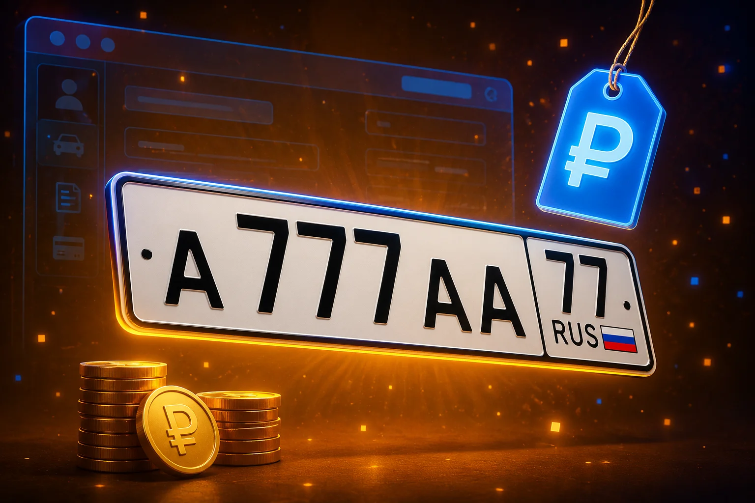 «Красивые» автономера хотят продавать через «Госуслуги» — законопроект вернулся в Госдуму