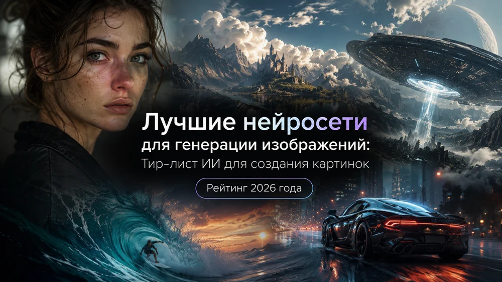 Лучшие нейросети для генерации изображений: Тир-лист ИИ для создания картинок 2026 года