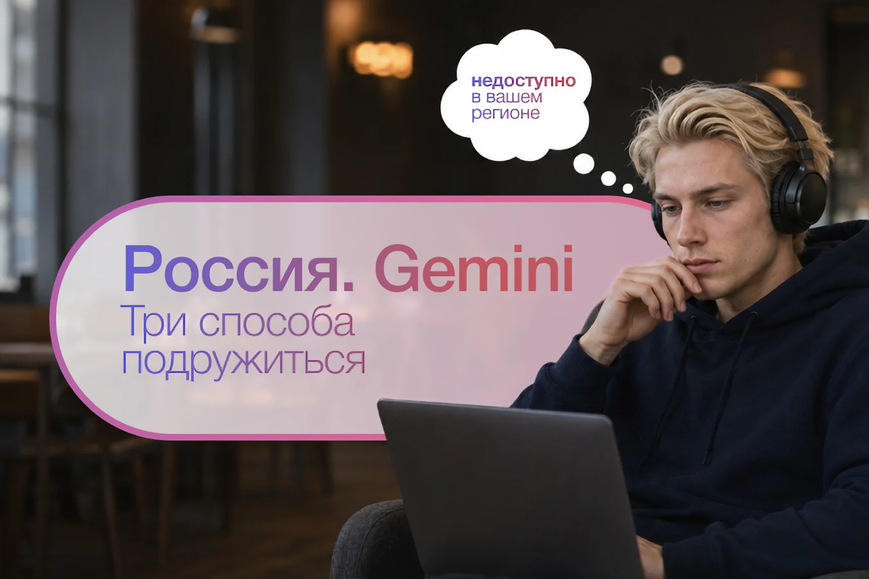 Gemini в России: как использовать без VPN и зарубежной подписки