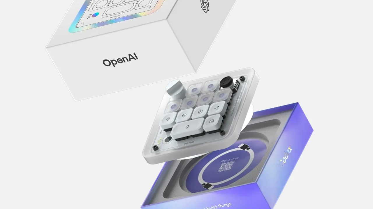 OpenAI представила клавиатуру Codex Micro для управления ИИ-агентами