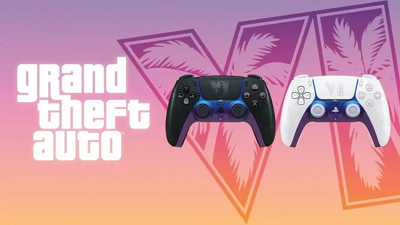 Sony показала два лимитированных DualSense по мотивам GTA VI