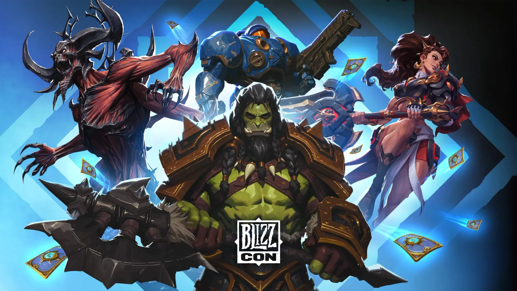 Blizzard анонсировала Diablo V, шутер по StarCraft и первую за 23 года кампанию для Warcraft III