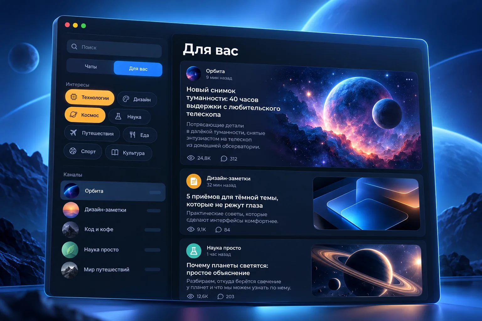 В Telegram появится новостная лента: вот так она будет выглядеть