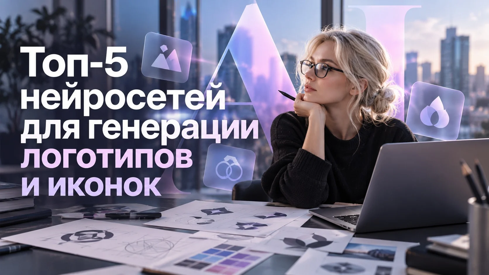 Топ-5 нейросетей для генерации логотипов и иконок
