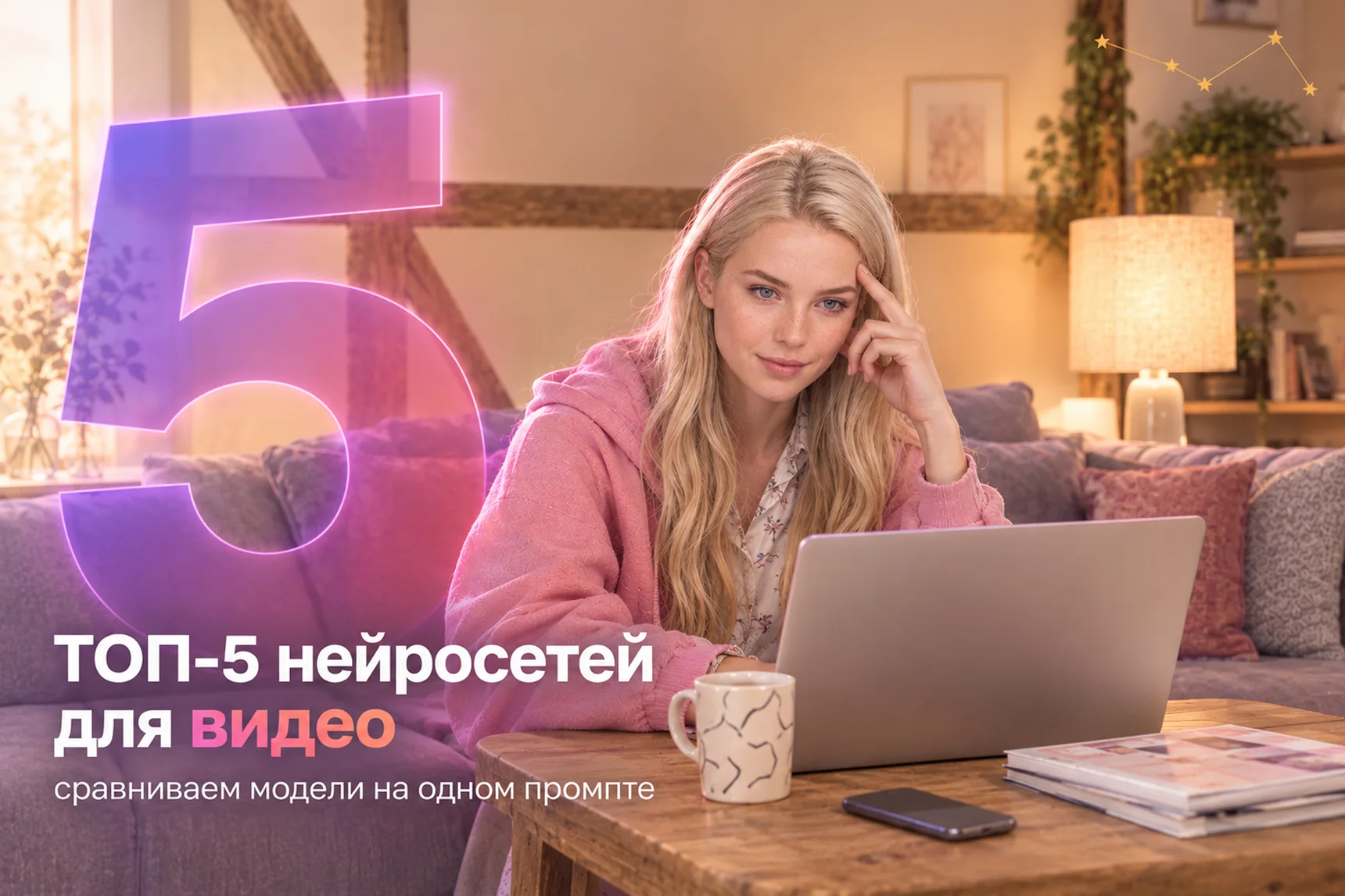 ТОП-5 нейросетей для видео: сравниваем модели на одном промпте