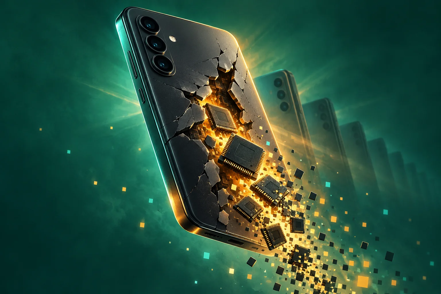 Samsung сократит выпуск смартфонов на 20–30% из-за подорожавшей памяти