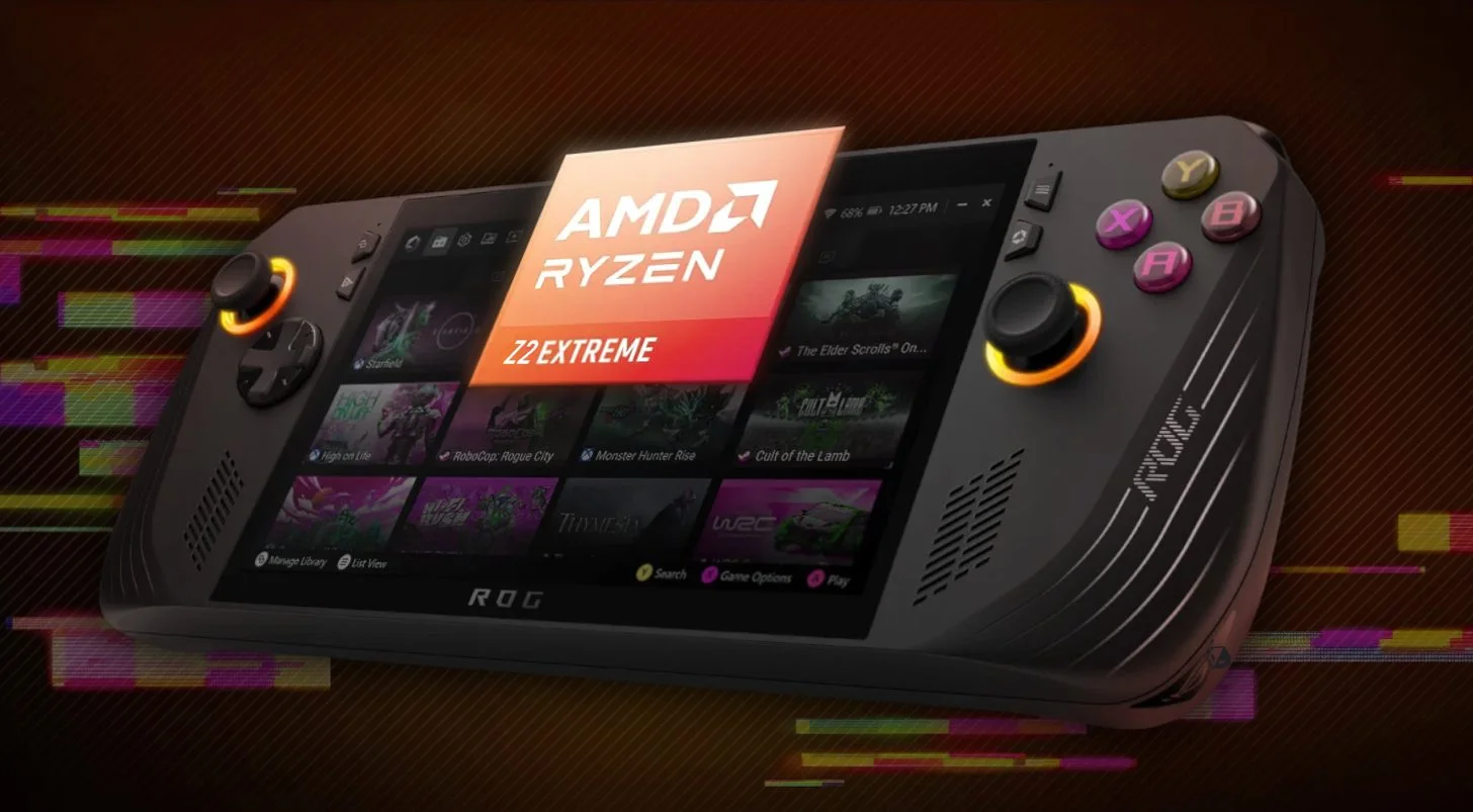 AMD Ryzen Z2 для мобильных консолей: новинки от Asus и Lenovo уже скоро