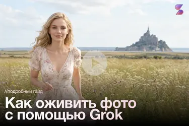 Оживить фото онлайн в Grok: инструкция, промпты, оплата, доступ без VPN