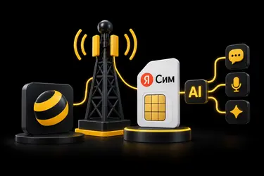 Билайн обеспечил сетевую инфраструктуру для оператора Яндекс Сим со встроенным ИИ