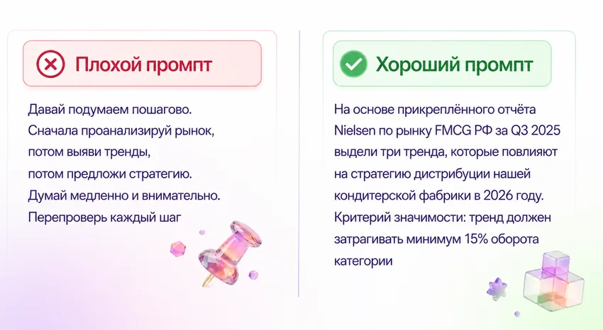Промты: как их правильно писать. Даже профи не знают этих советов