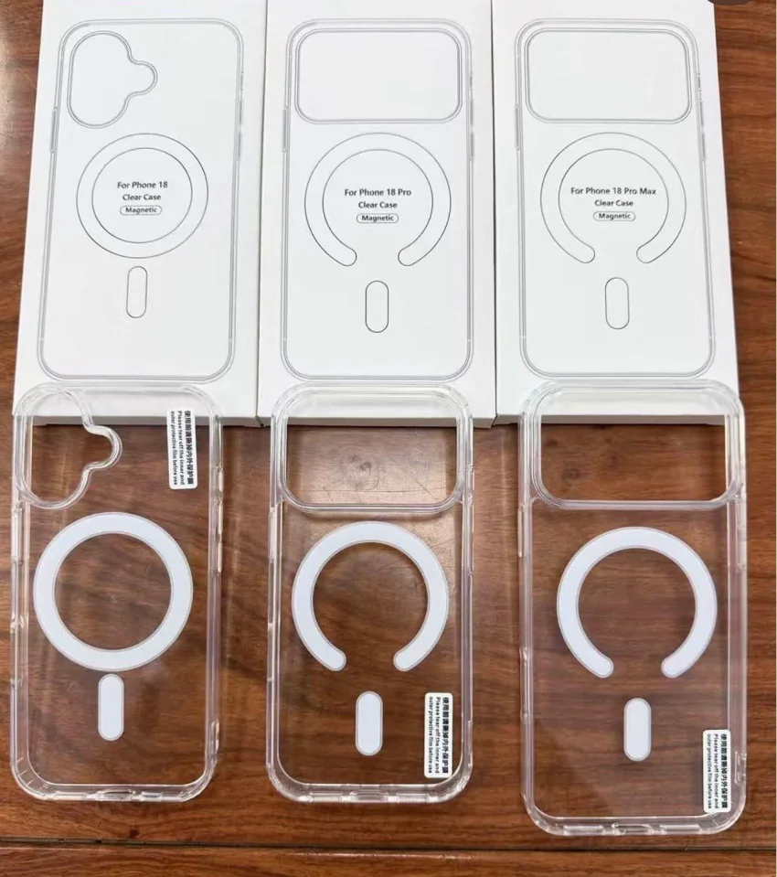 В сети показали чехлы всех iPhone 18