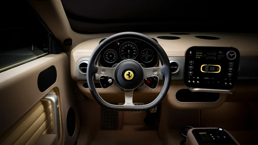Ferrari представила первый электромобиль Luce: 1050 л. с. и дизайн от Джони Айва