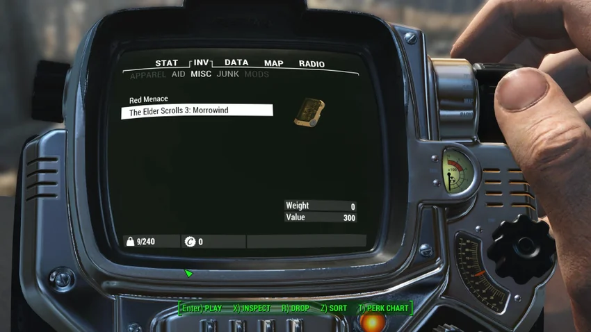 Разработчик модификаций запустил первый Fallout на Pip-Boy из Fallout 4