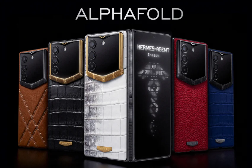 Vertu представила складной смартфон Alphafold с ИИ-агентом для управления бизнесом — от $6880 до $46 800