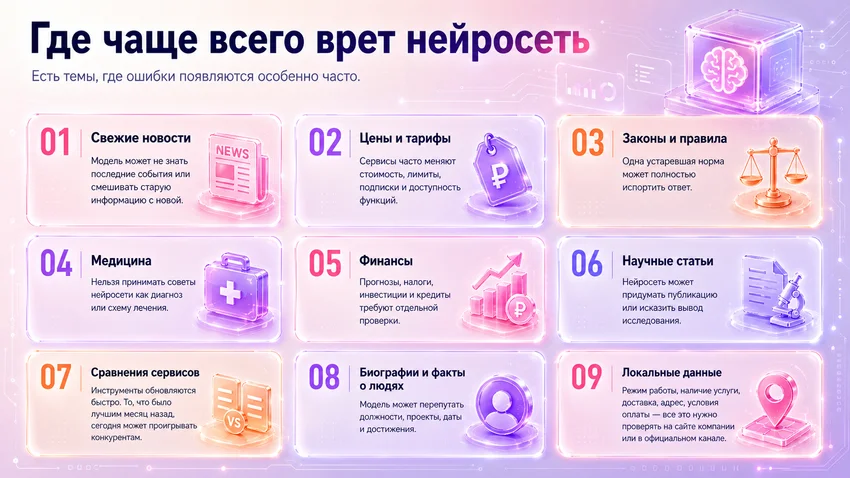 Как поймать нейросеть на вранье: 4 способа проверки