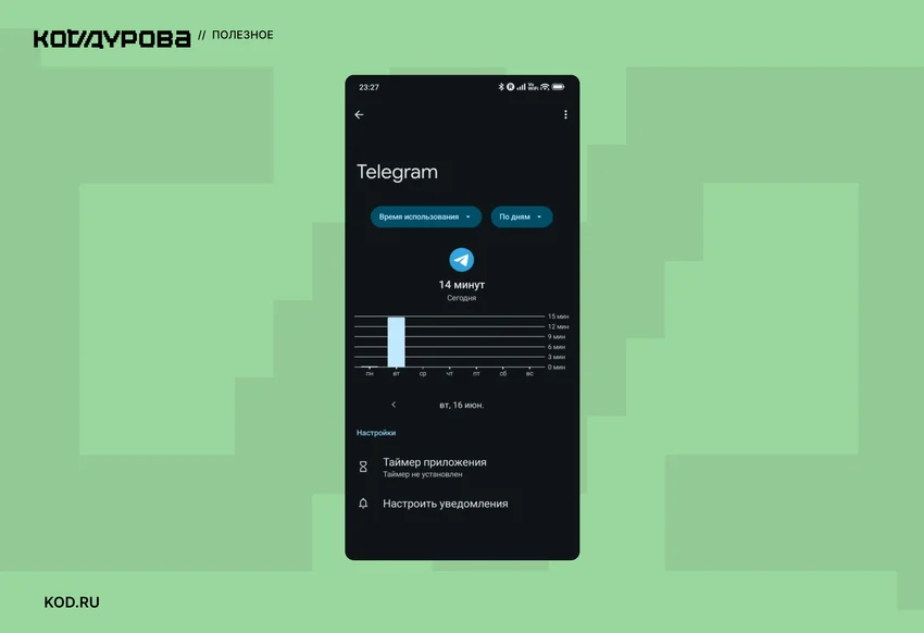 Экранное время: что это за функция и как ее настроить на смартфоне
