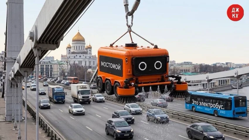 «Засосёр, Мусорожор, Газонюх»: Департамент ЖКХ Москвы представил помощников пухососов