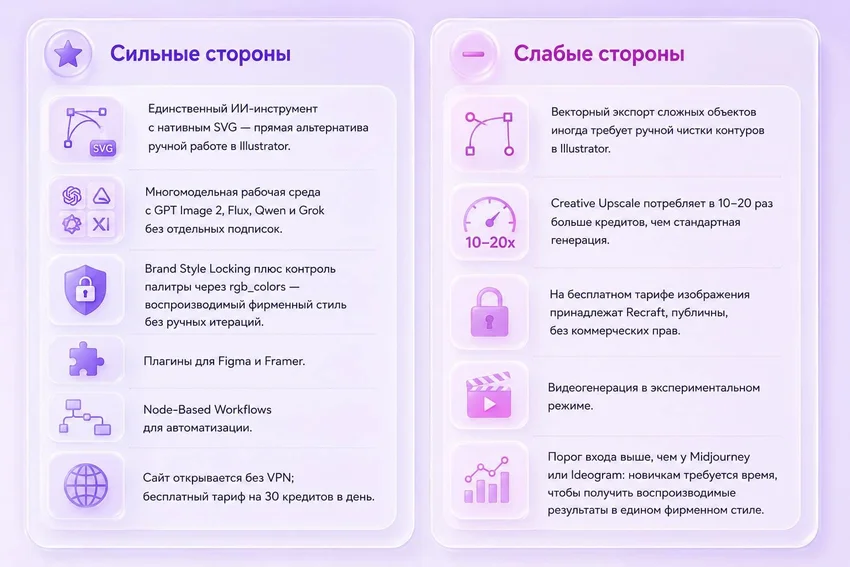 Recraft в России: как пользоваться без VPN в 2026 году. Обзор, полная инструкция и промпты