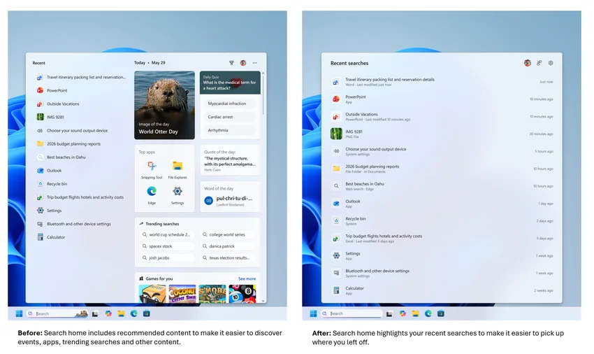 Microsoft переделала поиск в Windows 11 и убрала рекламу из результатов