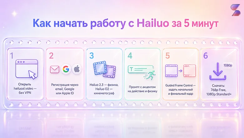 Hailuo в России: как пользоваться без VPN в 2026 году. Обзор, полная инструкция и промпты