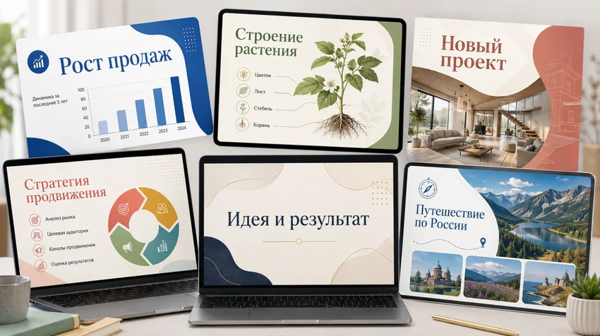 Лучшие нейросети для презентаций: ИИ для создания слайдов по тексту и описанию темы