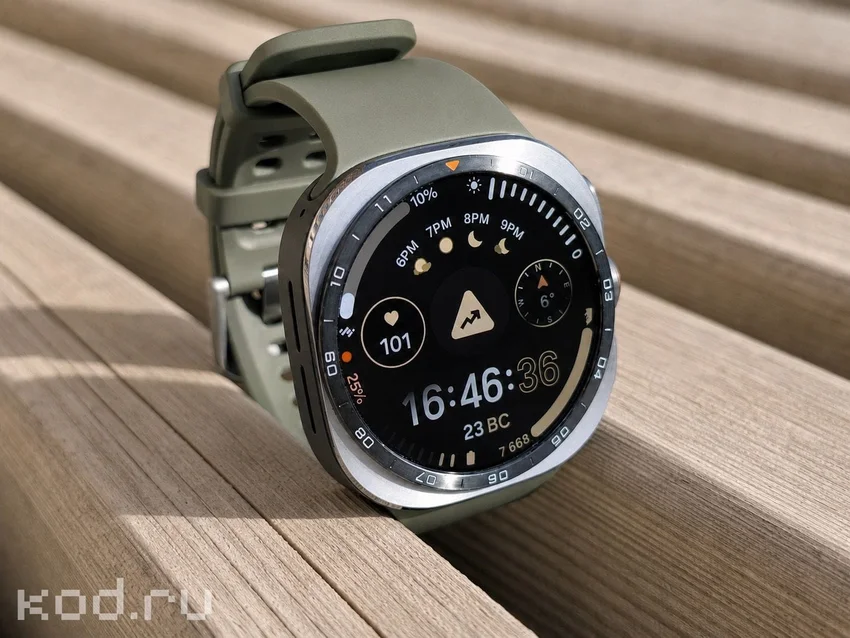 Обзор Samsung Galaxy Watch Ultra 2: главный флагман на Wear OS стал тоньше и автономнее