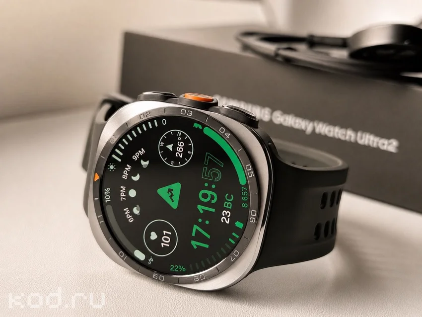 Обзор Samsung Galaxy Watch Ultra 2: главный флагман на Wear OS стал тоньше и автономнее