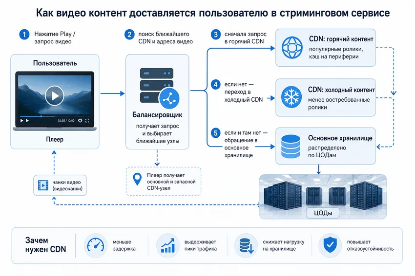 Где хранятся видео и почему мы можем смотреть фильмы онлайн из любой точки Земли