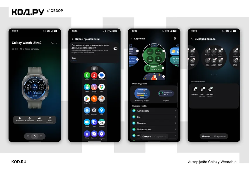 Обзор Samsung Galaxy Watch Ultra 2: главный флагман на Wear OS стал тоньше и автономнее
