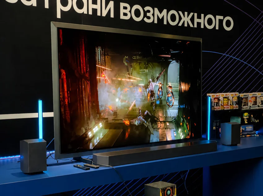 В Россию приехали новые телевизоры Samsung с Micro RGB, OLED и Mini LED, а также портативный дисплей