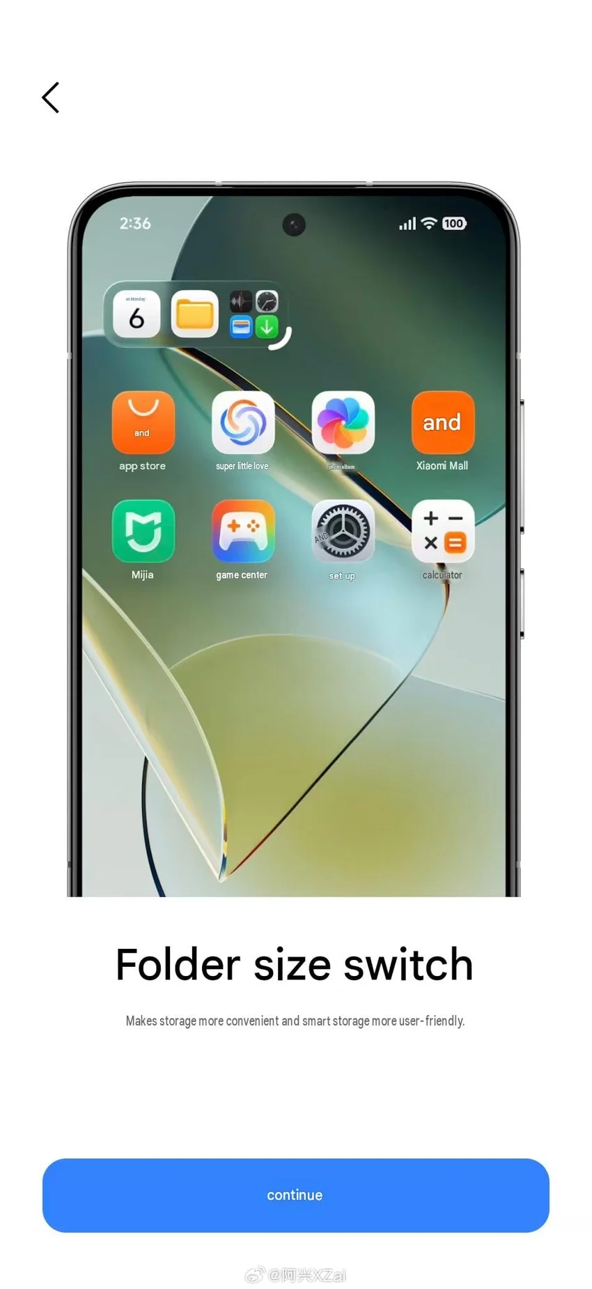 В сеть слили изображение внутреннего экрана широкого складного Xiaomi