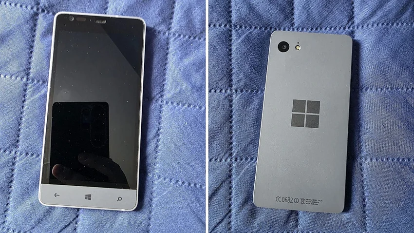 В сети нашли фотографии прототипа несостоявшегося смартфона Microsoft