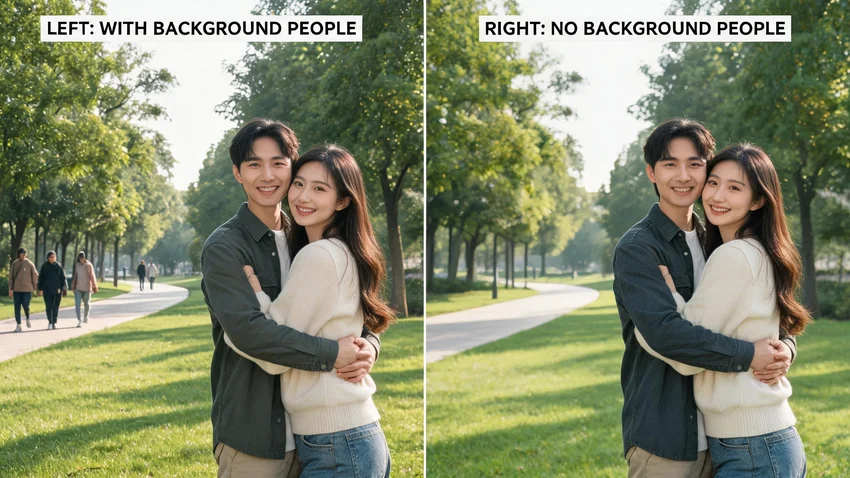 Как убрать людей с фото: ИИ для удаления человека, объекта с фотографии
