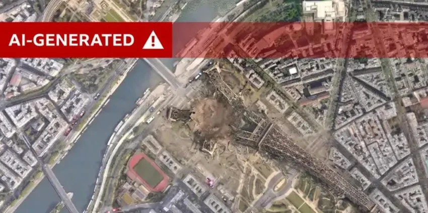 Google отключила генератор изображений в Google Earth из-за фейковых взрывов
