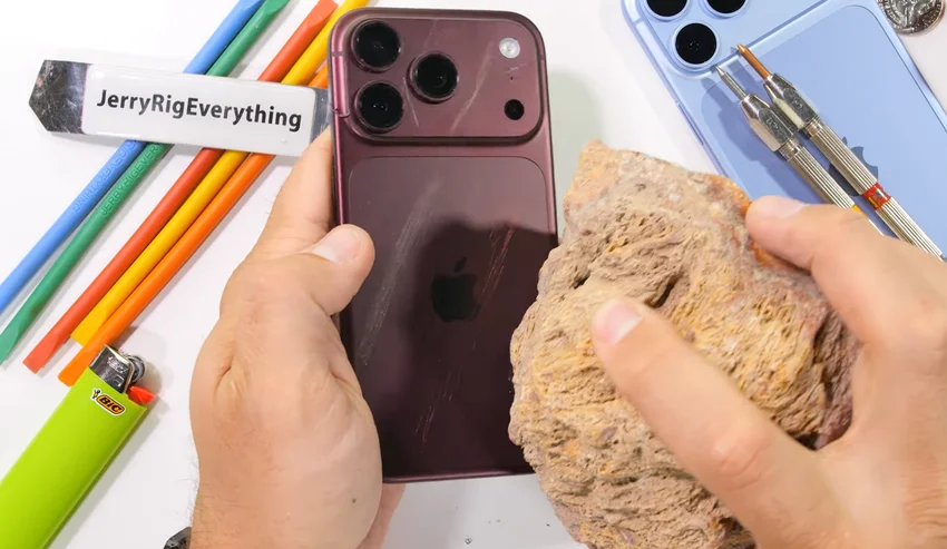iPhone 18 Pro пытались сломать, поцарапать и поджечь — вот что из этого вышло