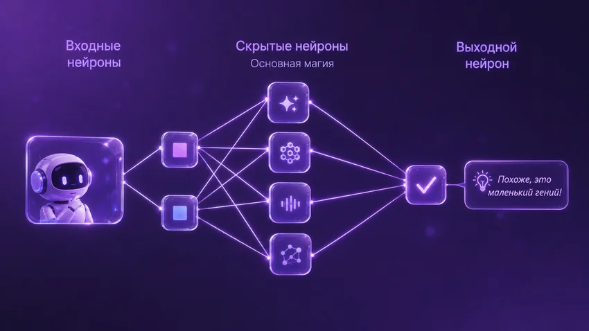 Что такое нейросеть: как она работает и зачем нужна простыми словами