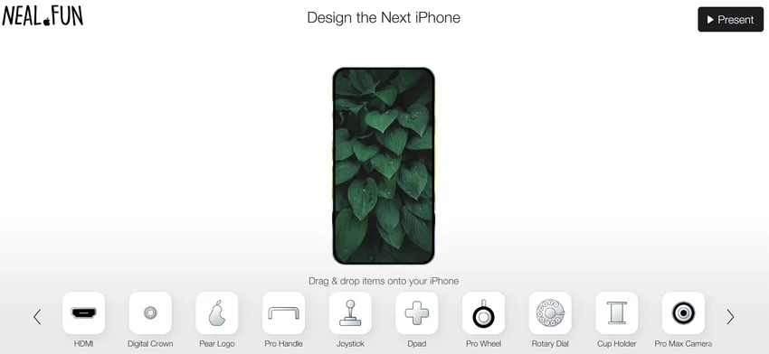 Появился сайт, который позволяет создать собственный дизайн iPhone