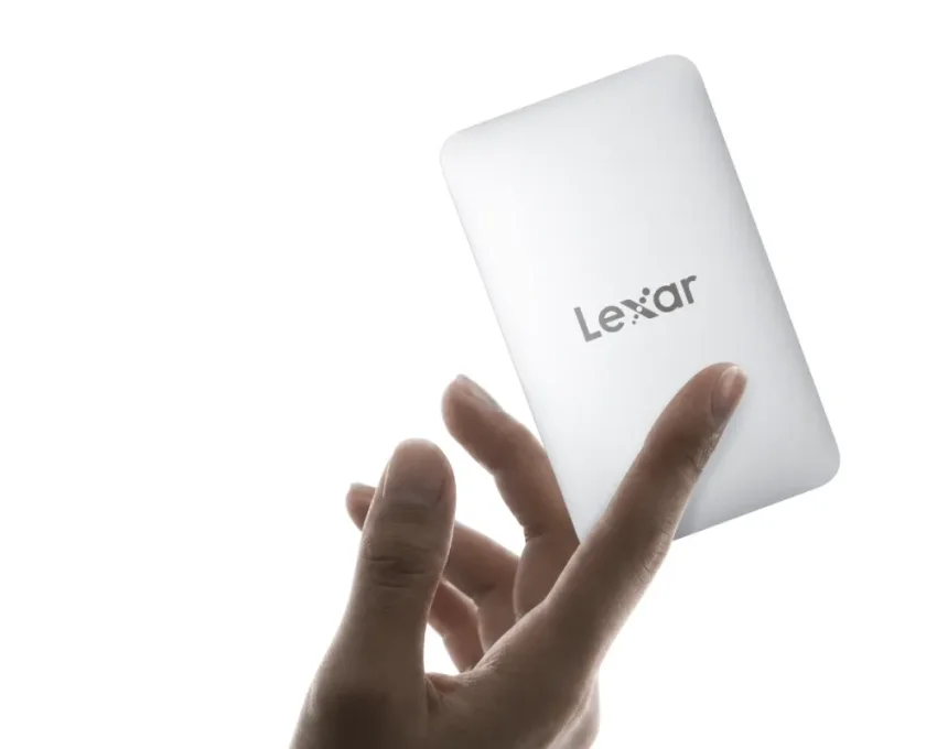 Lexar представила самый тонкий в мире внешний SSD