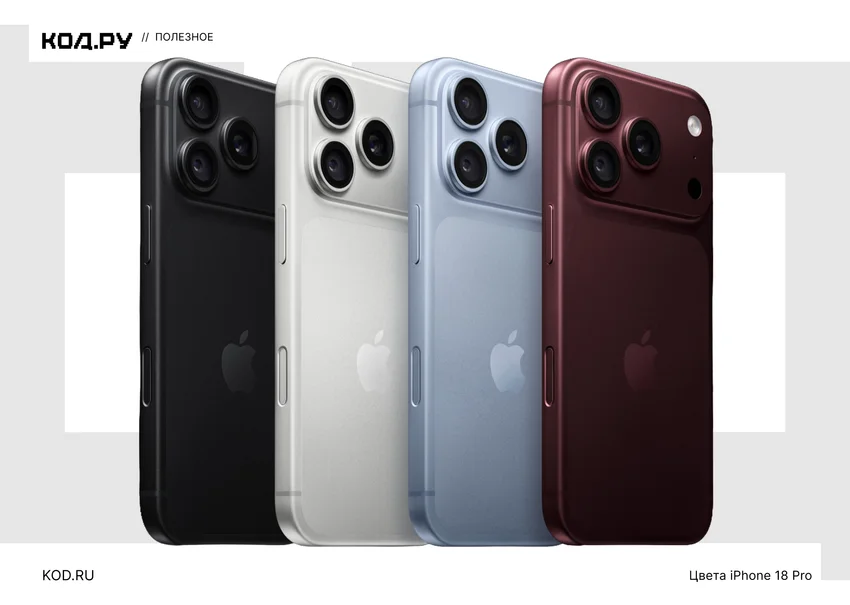Чем iPhone 18 Pro отличается от 17 Pro: все различия и какой брать сейчас