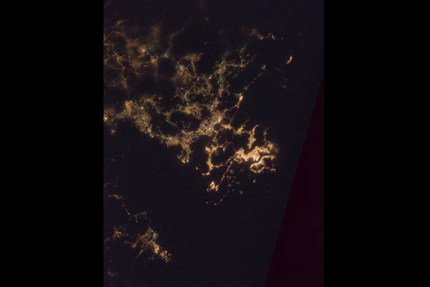 Освещение в городах ломает циркадные ритмы — астронавт NASA показал фото из космоса