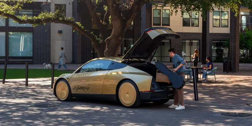 Tesla запустила в Остине роботакси Cybercab: вот так оно работает