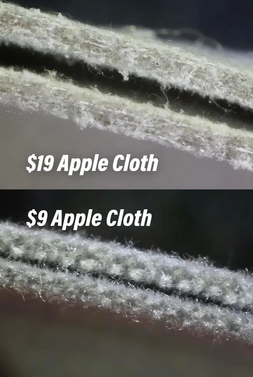 Новая полировочная салфетка Apple поменяла состав и потеряла в весе