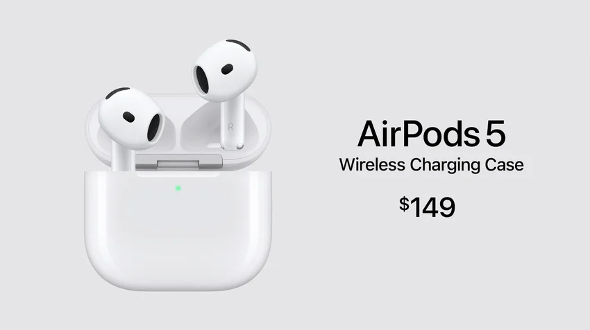 Apple представила AirPods 5: что в них нового?