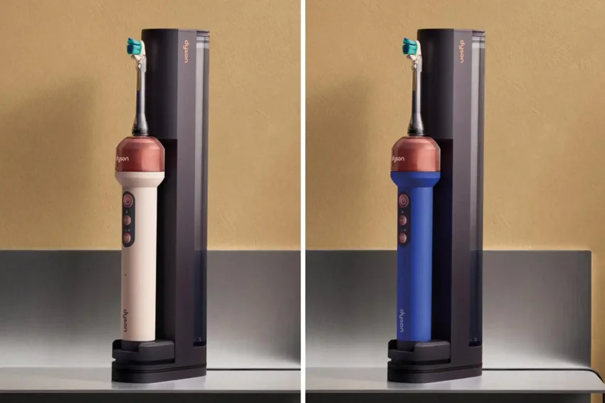 Dyson выпустила зубную щётку CameraJet со встроенной камерой и функцией автоматической чистки нитью