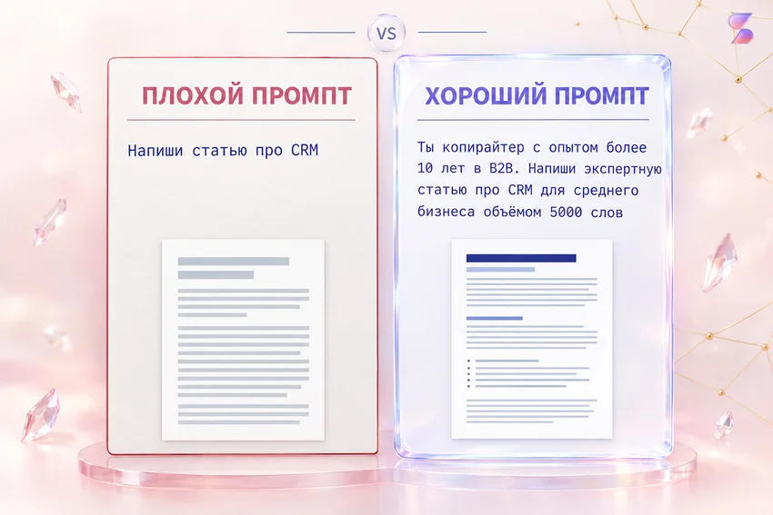 Что такое промпт: как правильно писать запросы для нейросетей и получать лучший результат