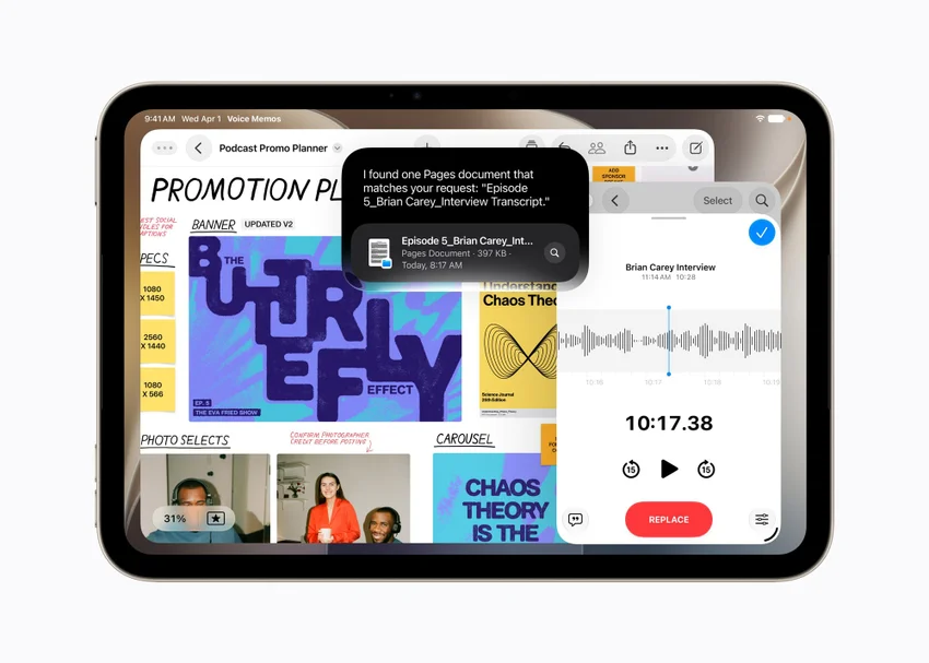Apple представила iPad mini c OLED-дисплеем: что нового