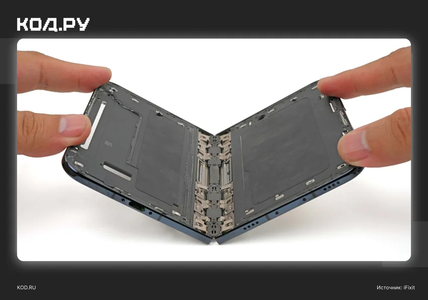 iFixit разобрала iPhone Duo и нашла слабое место экрана
